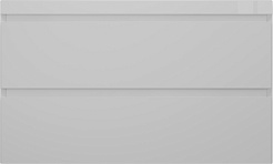 Style Line Тумба под раковину Манхэттен 100 Plus подвесная эмаль белая матовая – фотография-1